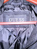GUESS Men's Wool Coat - Black, Size Large, Preowned