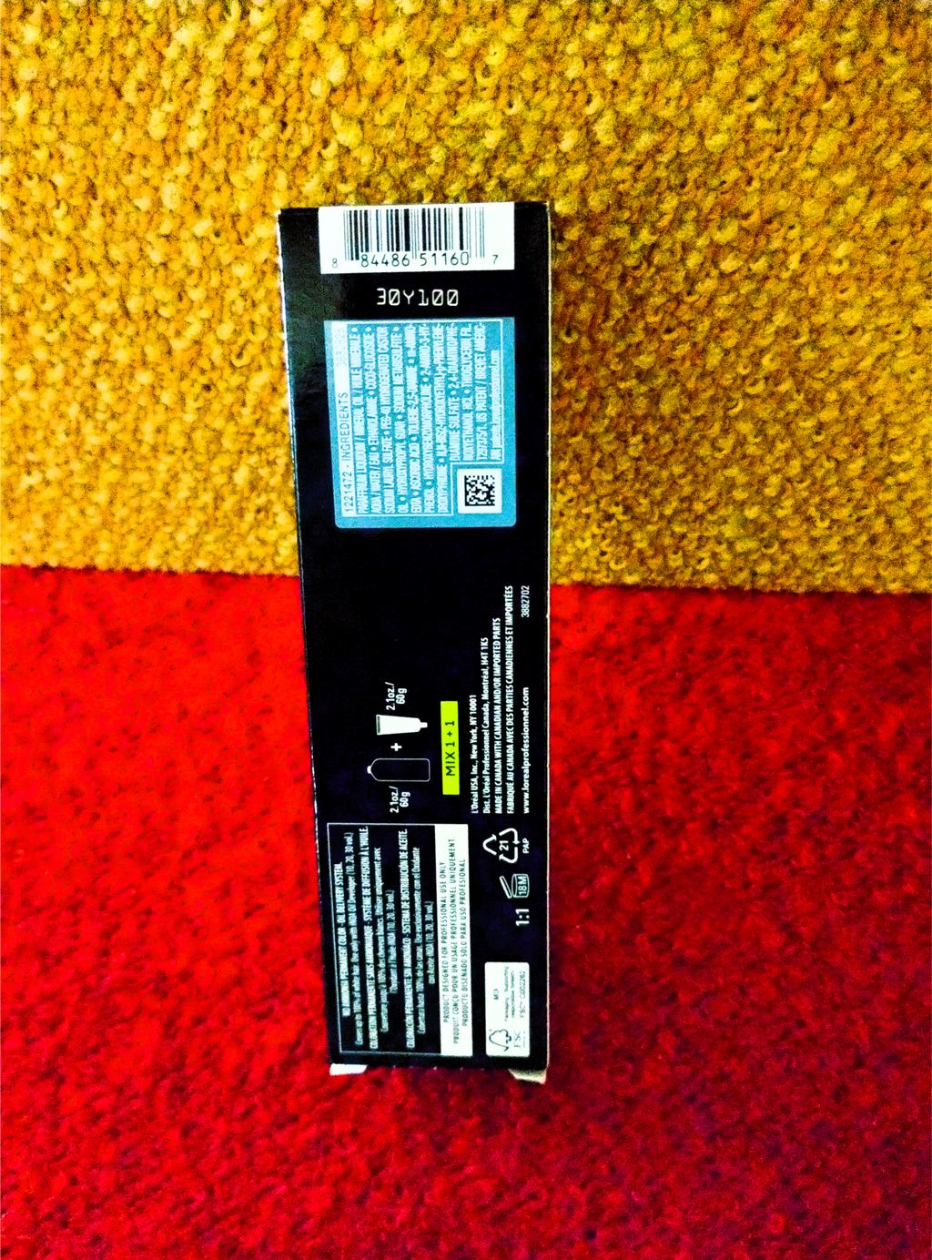L’Oréal INOA 10.1 Ammonia-Free Hair Color 60g