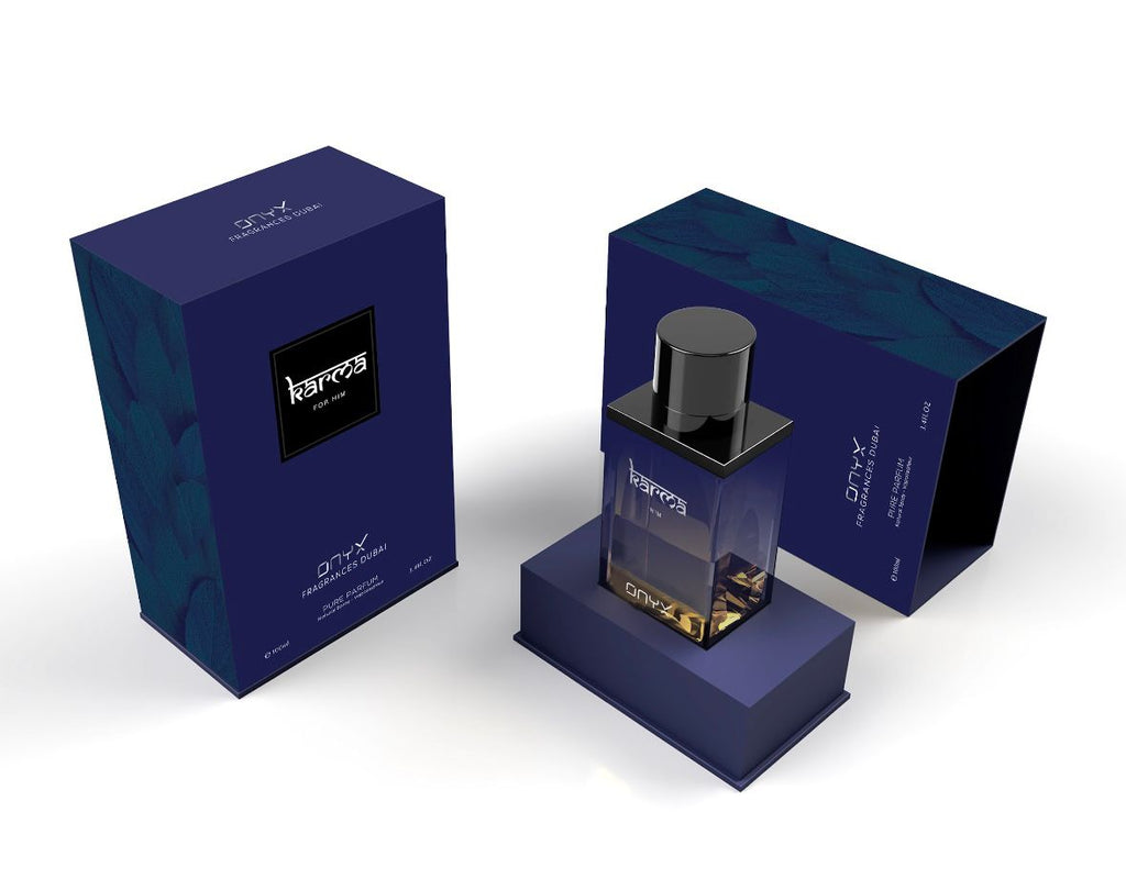 Karma Onyx for him Fragrances Dubai Pure Parfum Spray for Men - GreatSpace Discounts