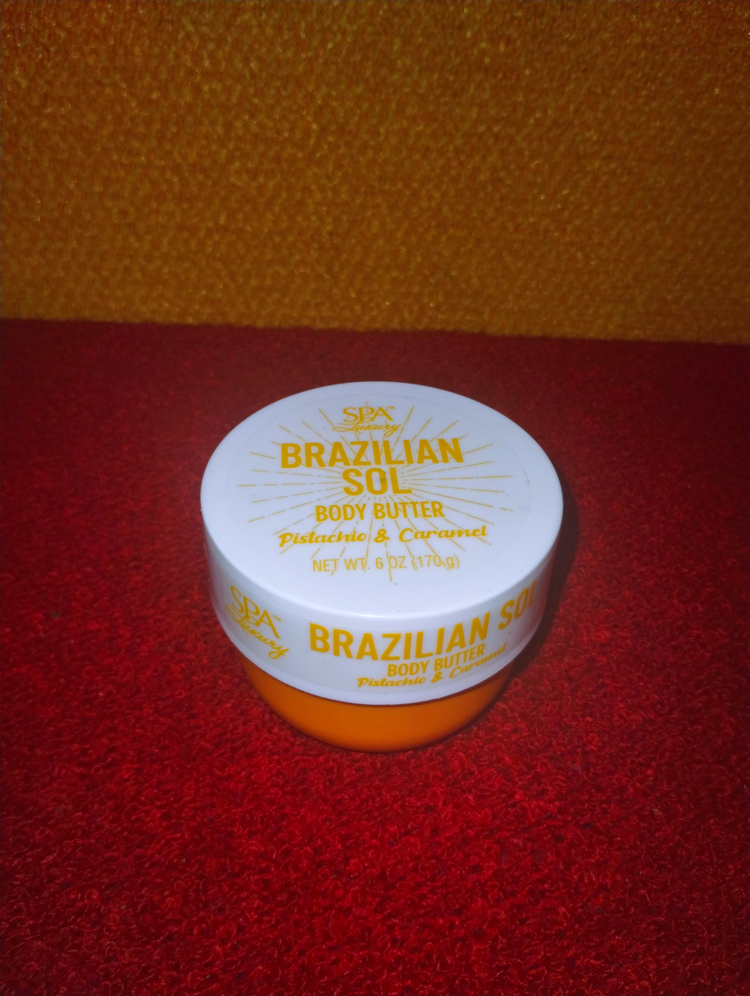 Brazilian Sol Body Butter Pistachio & Caramel 170g - Pack of 1