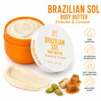 Brazilian Sol Body Butter Pistachio & Caramel 170g - Pack of 1