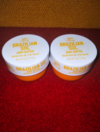 Brazilian Sol Body Butter - Pistachio & Caramel, 170g Each - Pack of 2