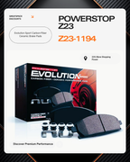 Power Stop Z23 Evolution Sport Carbon-Fiber Ceramic Brake Pads Z23-1194