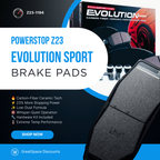 Power Stop Z23 Evolution Sport Carbon-Fiber Ceramic Brake Pads Z23-1194