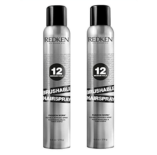 Redken NYC Brushable Hairspray 12 Medium Hold – 2 Pack