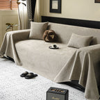 Waterproof Couch Throw Cover for Dogs, Non Slip Slipcover for Leather Fabric Sofa