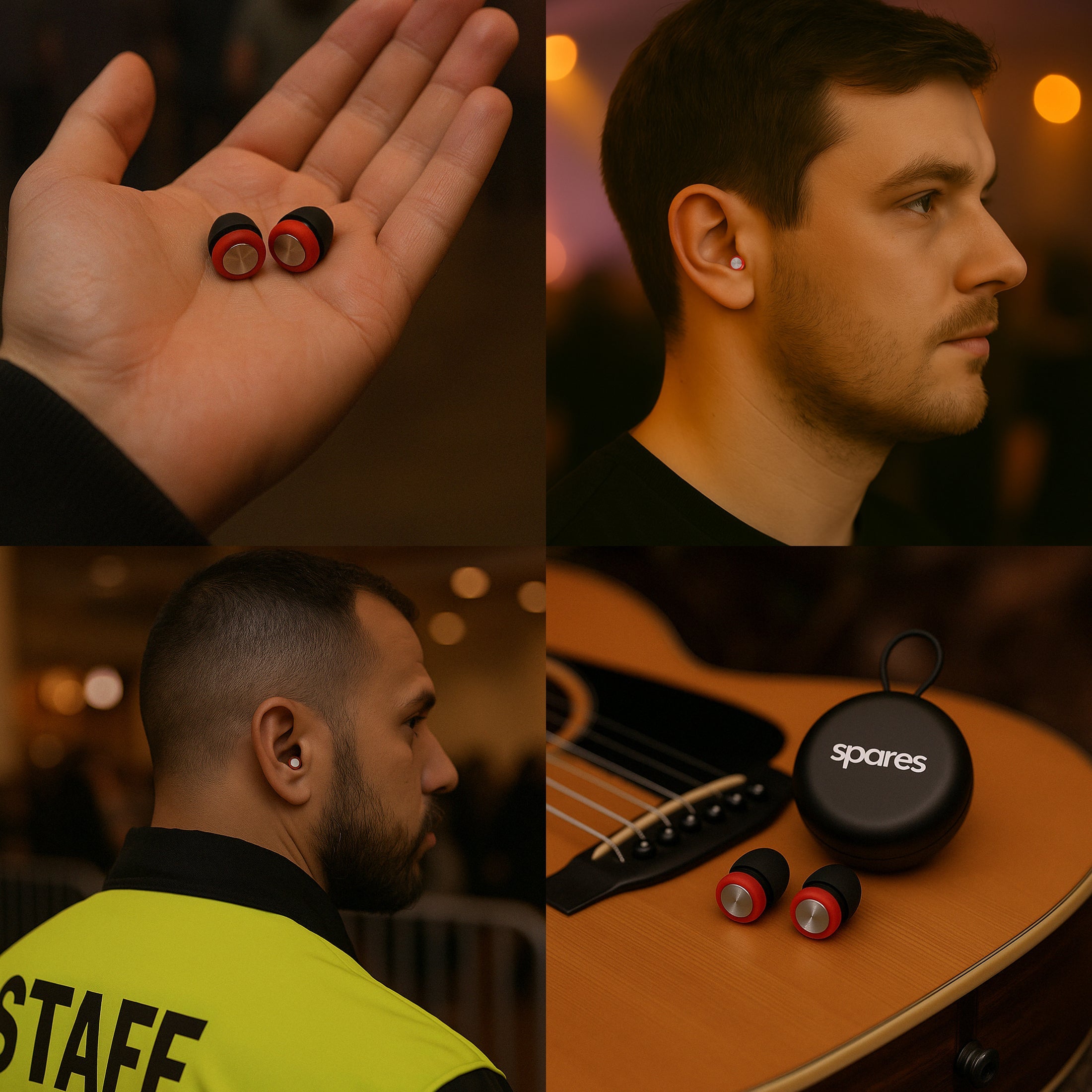High Fidelity Earplugs – Reusable Hearing Protection, Clear Sound