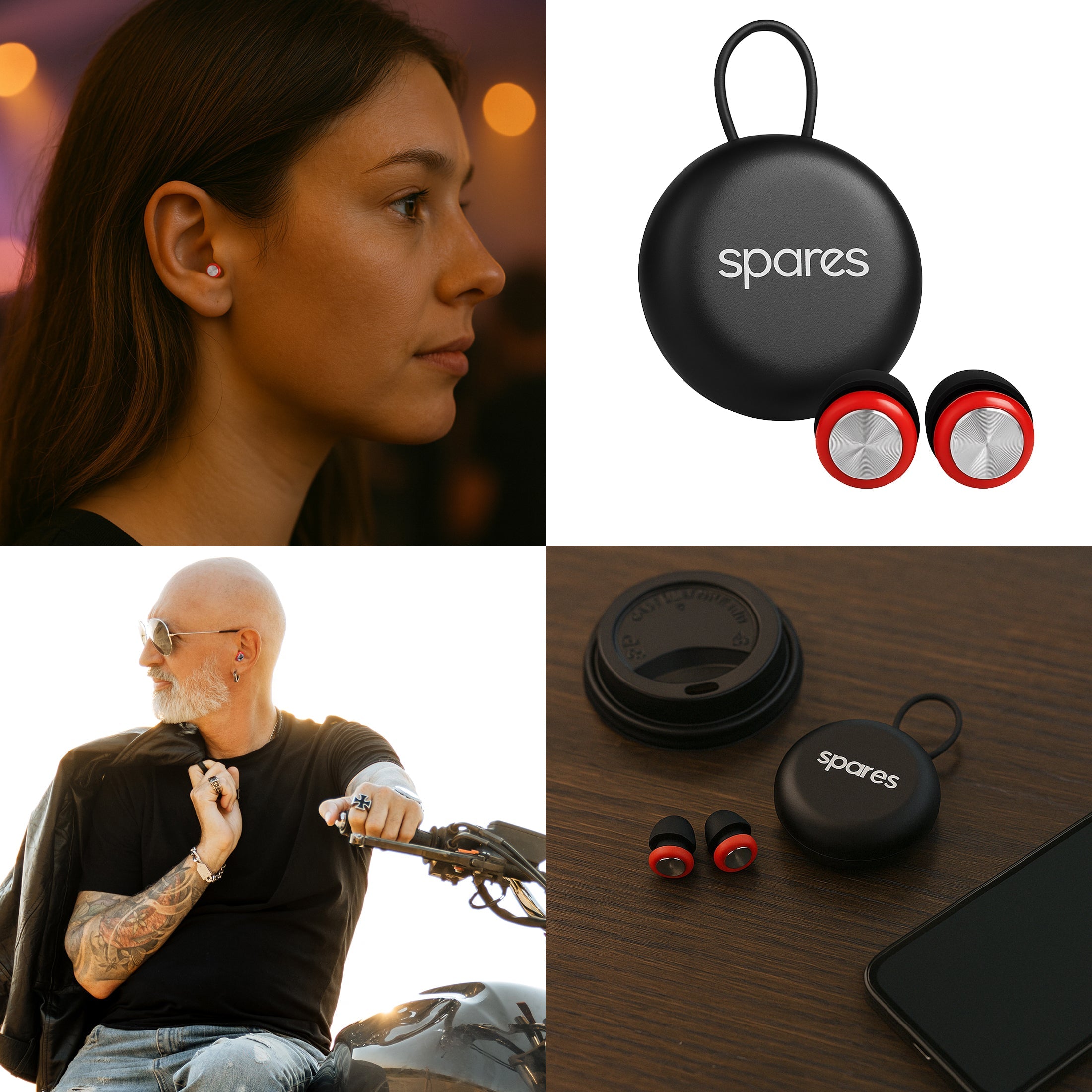 High Fidelity Earplugs – Reusable Hearing Protection, Clear Sound