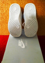 Preowned Nike Air Force 1 Mid White Toddler Sneakers – Size 9C
