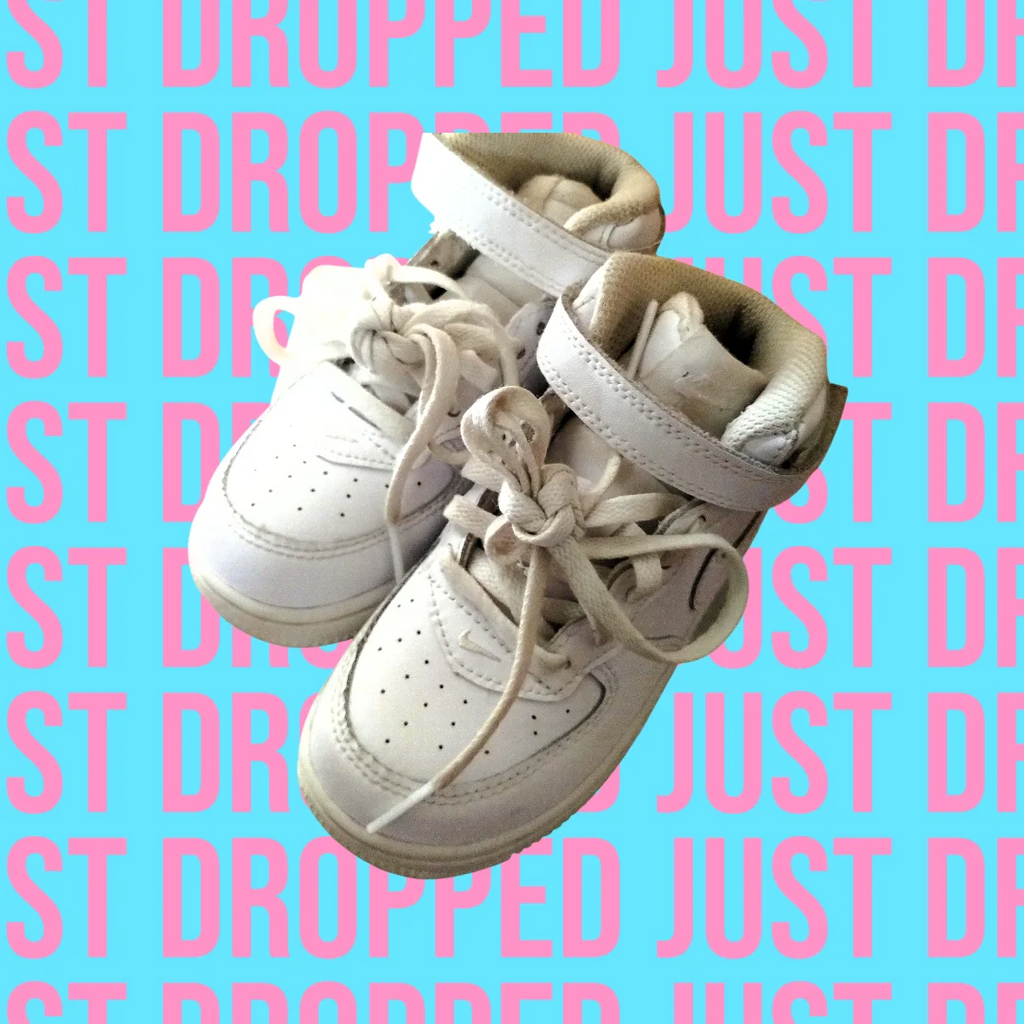 Preowned Nike Air Force 1 Mid White Toddler Sneakers – Size 9C