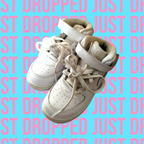 Preowned Nike Air Force 1 Mid White Toddler Sneakers – Size 9C