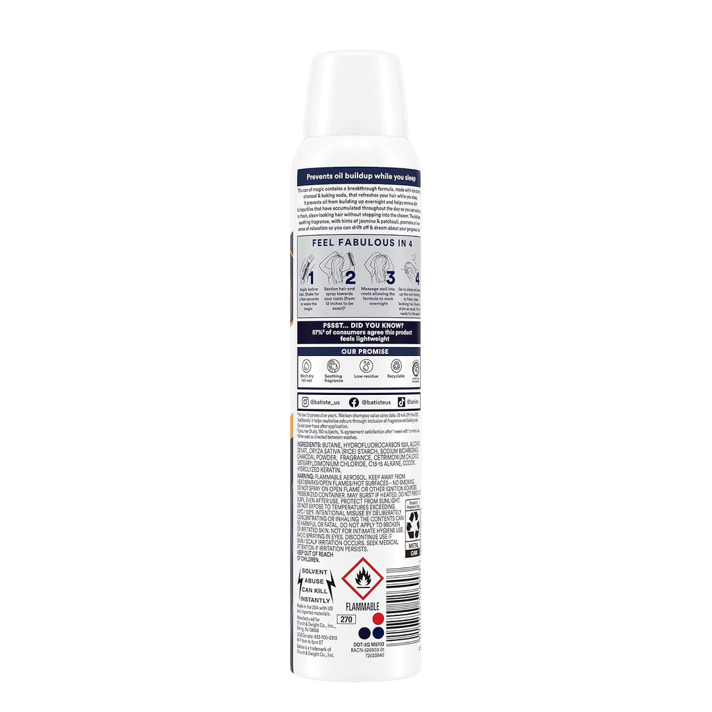 🌙 Batiste Overnight Deep Cleanse Dry Shampoo | 3.81 oz