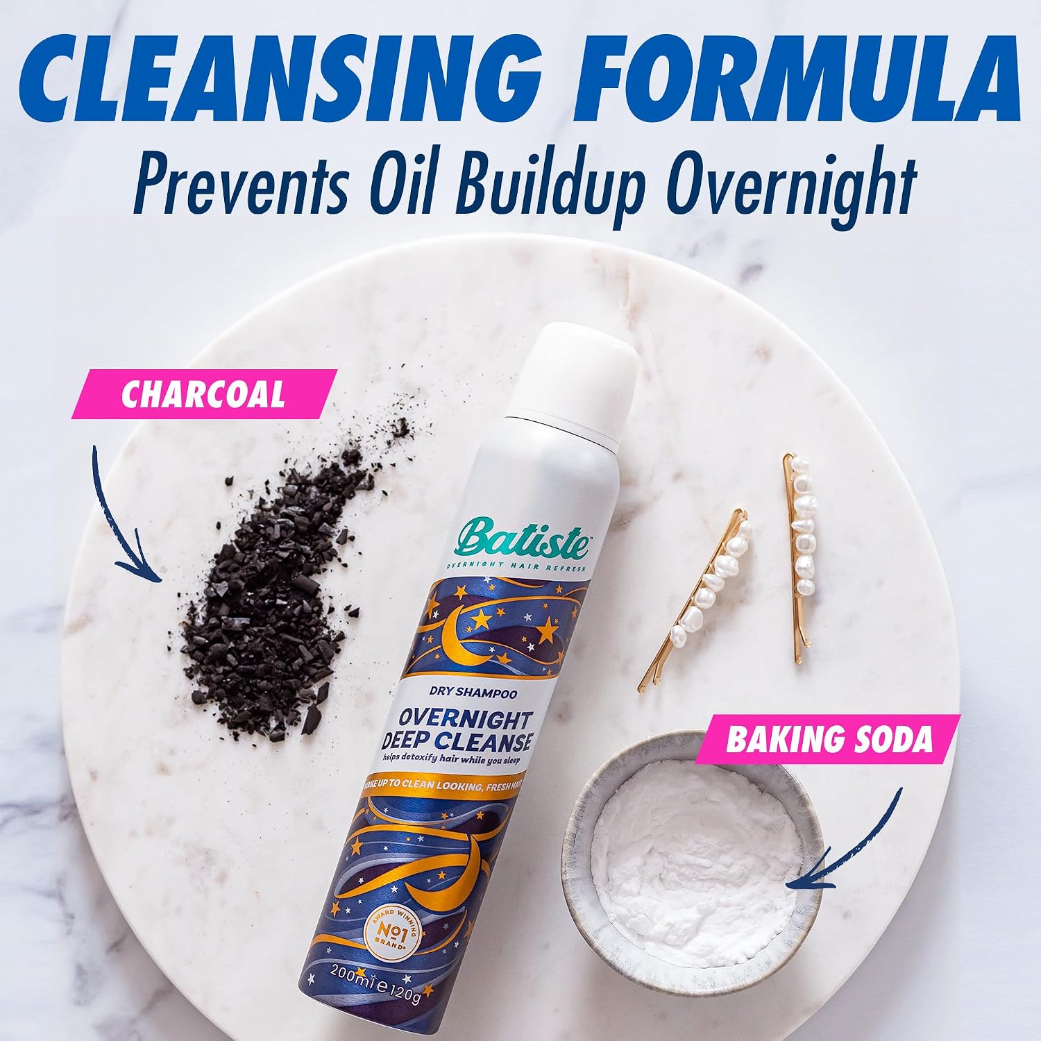 🌙 Batiste Overnight Deep Cleanse Dry Shampoo | 3.81 oz