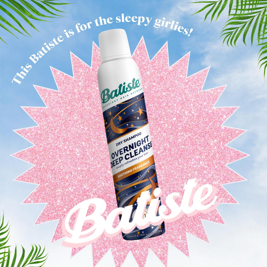 🌙 Batiste Overnight Deep Cleanse Dry Shampoo | 3.81 oz
