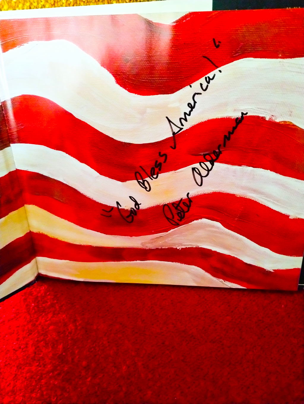 The Rockets Red Glare Book by Peter Alderman – Signed Audio CD
