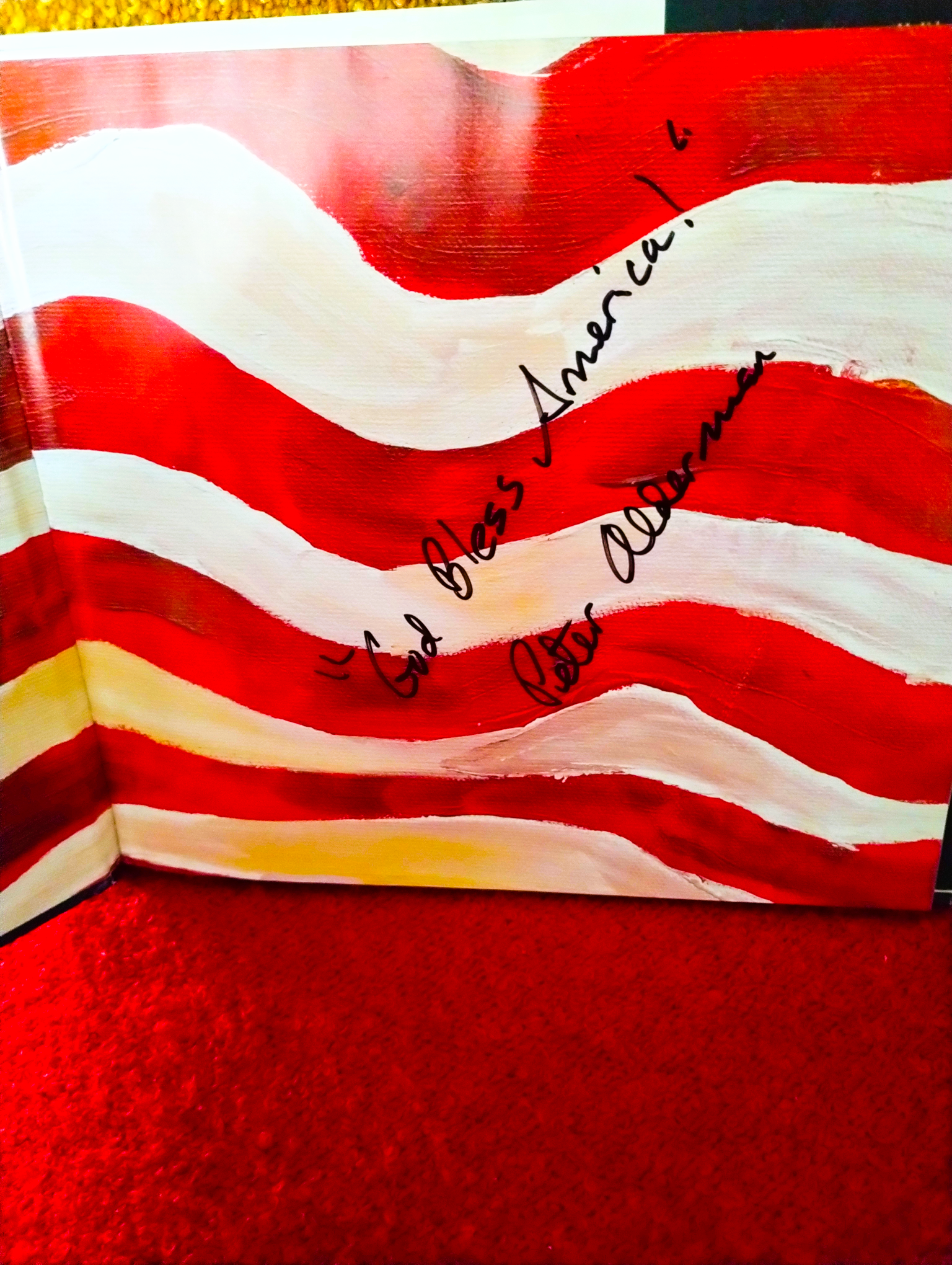 The Rockets Red Glare Book by Peter Alderman – Signed Audio CD