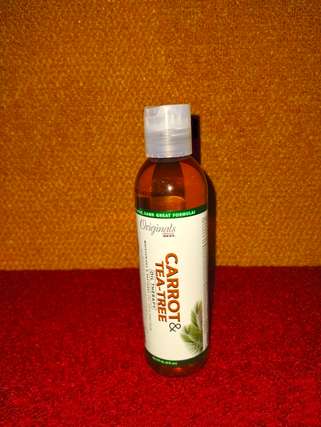 Originals Carrot & Tea-Tree Oil Moisturizing Hair & Skin Therapy - Pack of 1