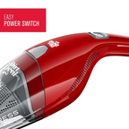 Dirt Devil Compact+ On-The-Go Cleaning Cordless Vacuum, BD30005 4V Express, Red