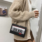 Retro Cassette Tape Crossbody Bag - GreatSpace Discounts
