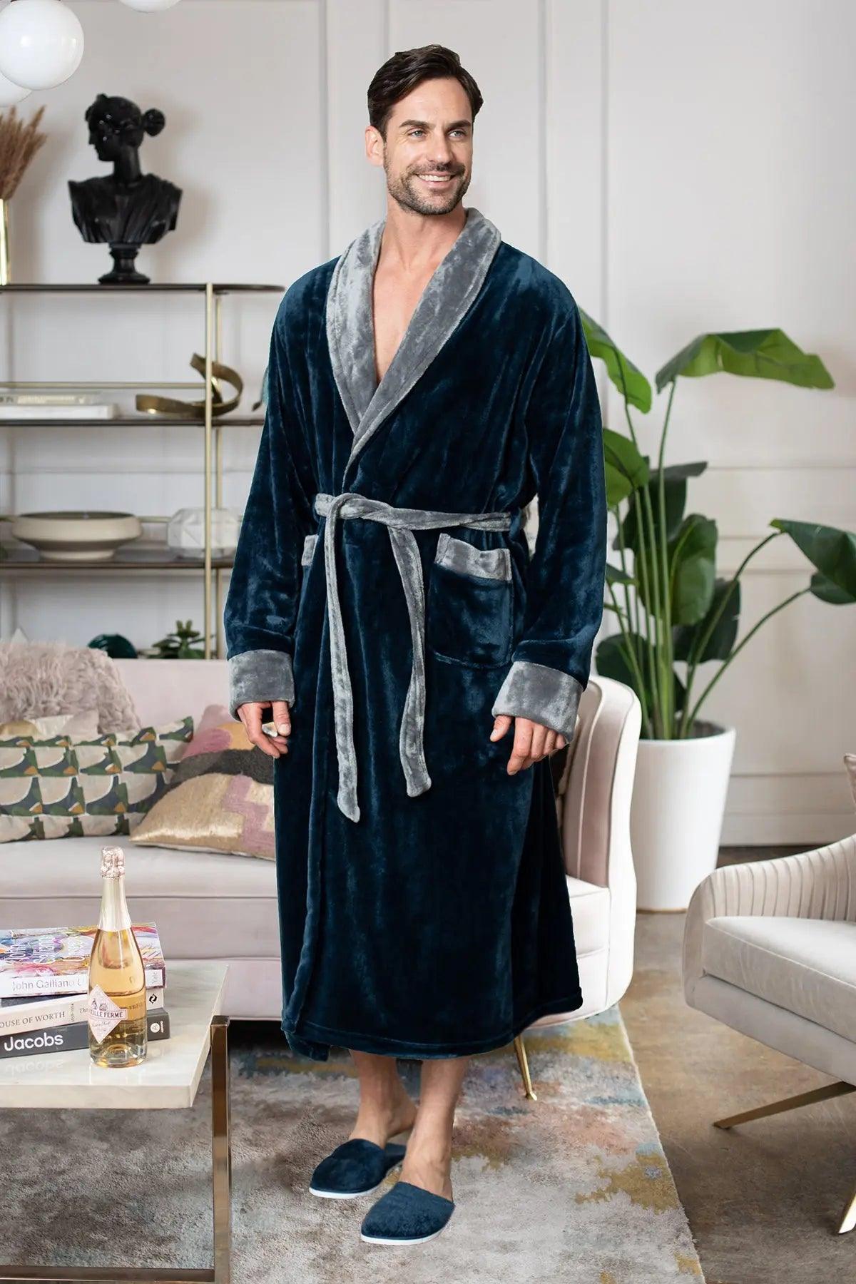 Cozy Mens Plush Robes – Built for Comfort, Designed to Last - GreatSpace Discounts