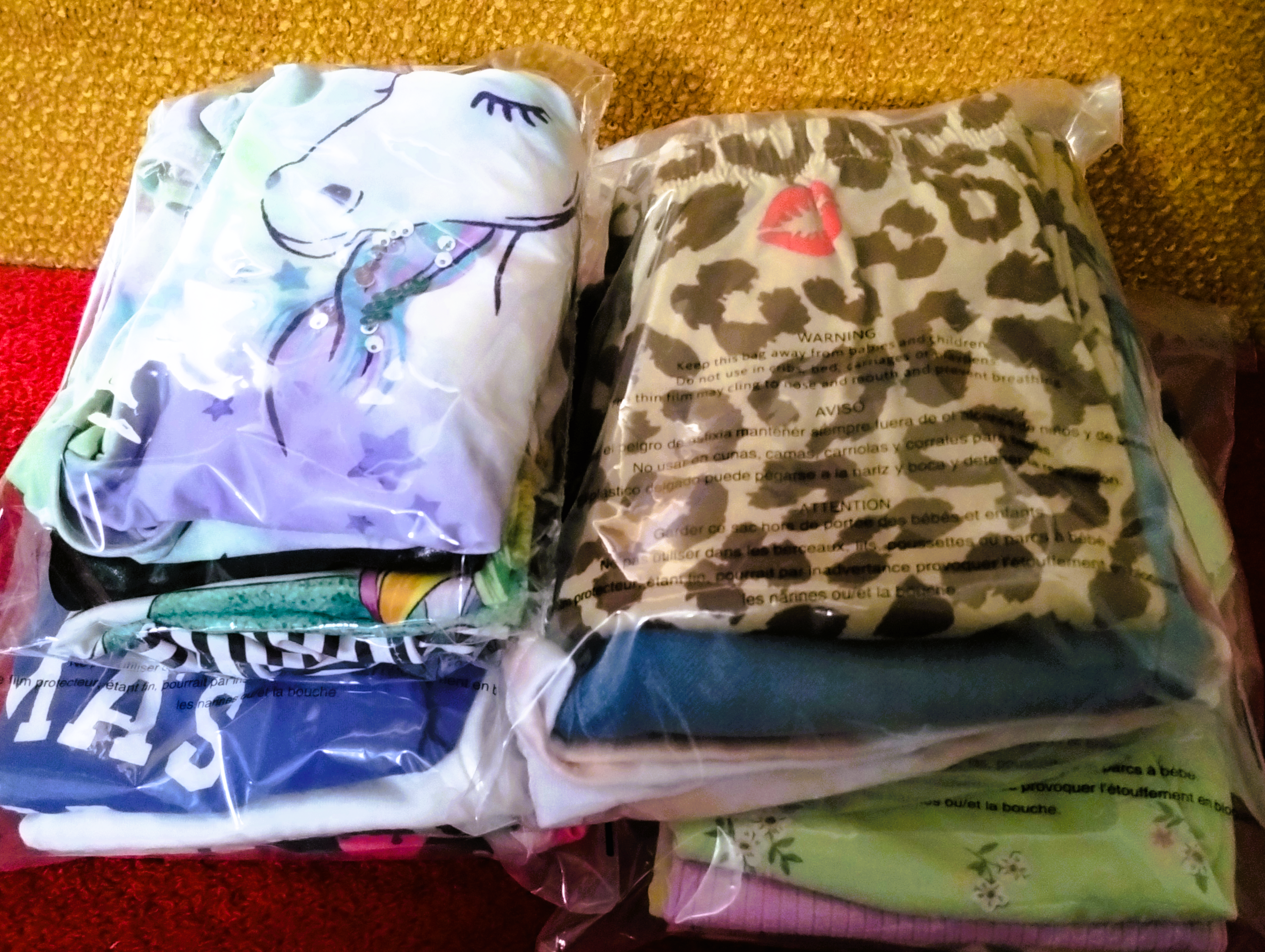 TrendMix 20-Piece Girls’ Clothing Bundle 3T–7Y, Preowned