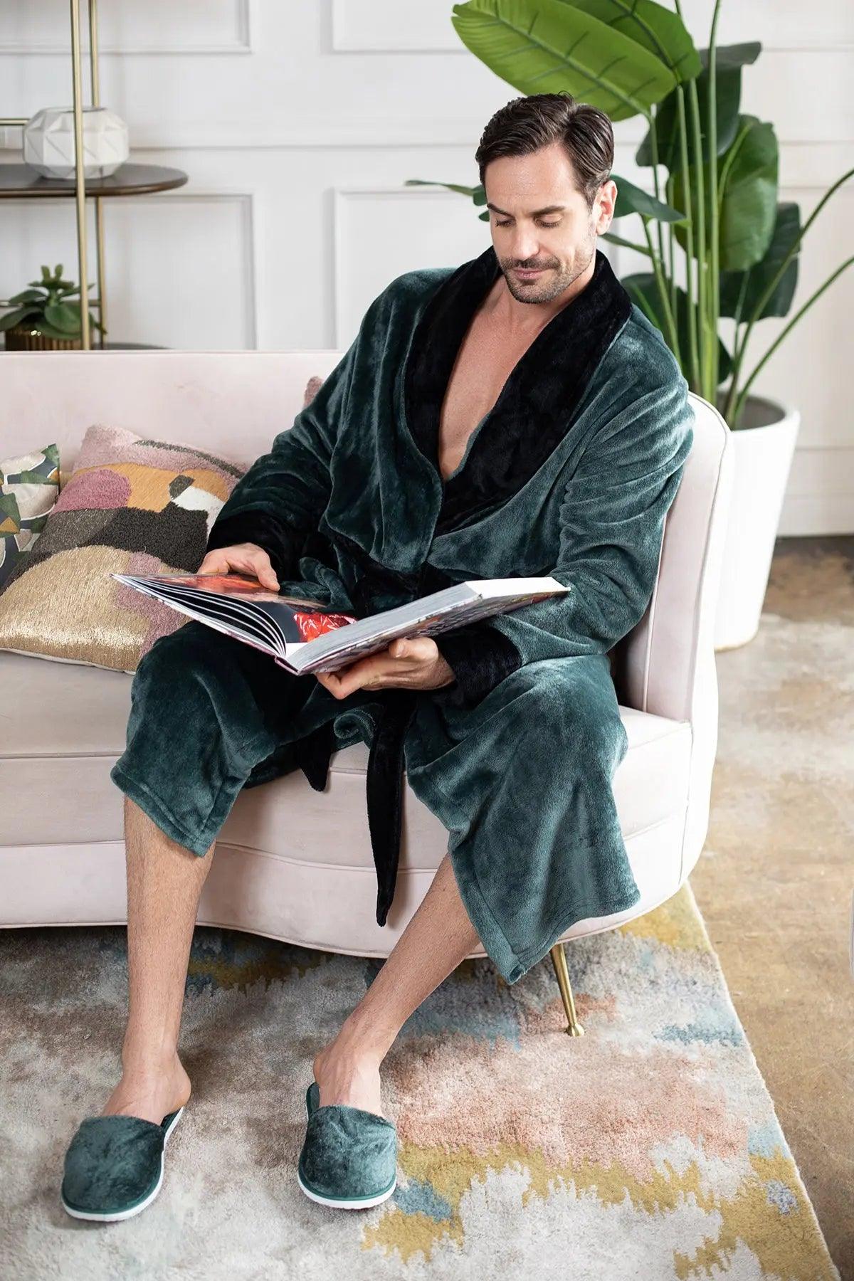 Cozy Mens Plush Robes – Built for Comfort, Designed to Last - GreatSpace Discounts