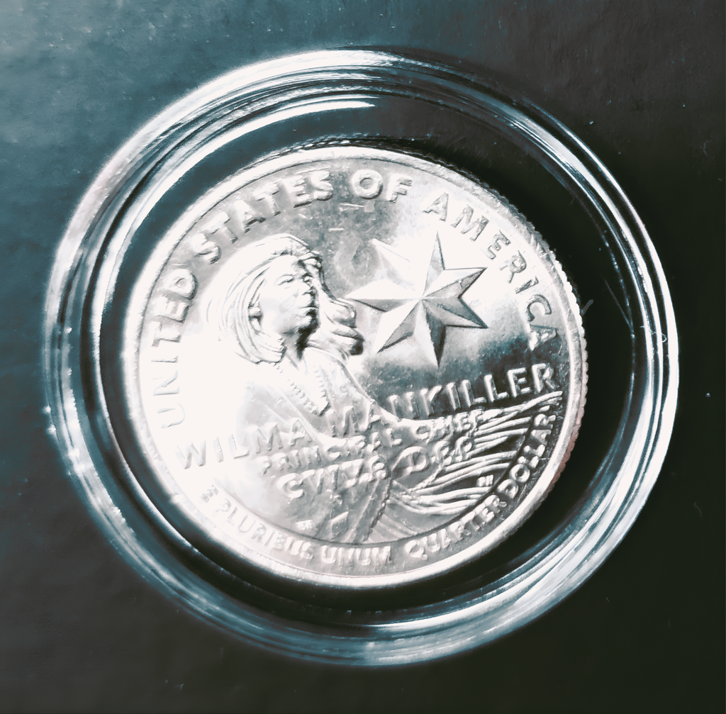 Rare Wilma Mankiller Quarter 🪙✨ | Mint Error Coin | Collectible U.S. Quarter