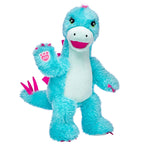 🦕B.A.B Turquoise Stegosaurus Soft Toy | Pink Dress & Glitter Sneakers✨   (Pre-owned)