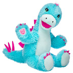 🦕B.A.B Turquoise Stegosaurus Soft Toy | Pink Dress & Glitter Sneakers✨   (Pre-owned)