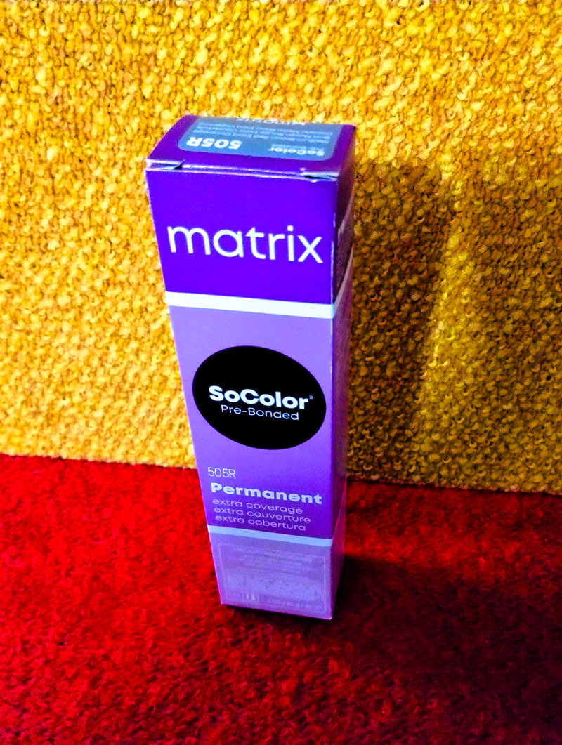Matrix SoColor 505R Permanent Hair Color | Pre-Bonded, Long-Lasting (3oz)