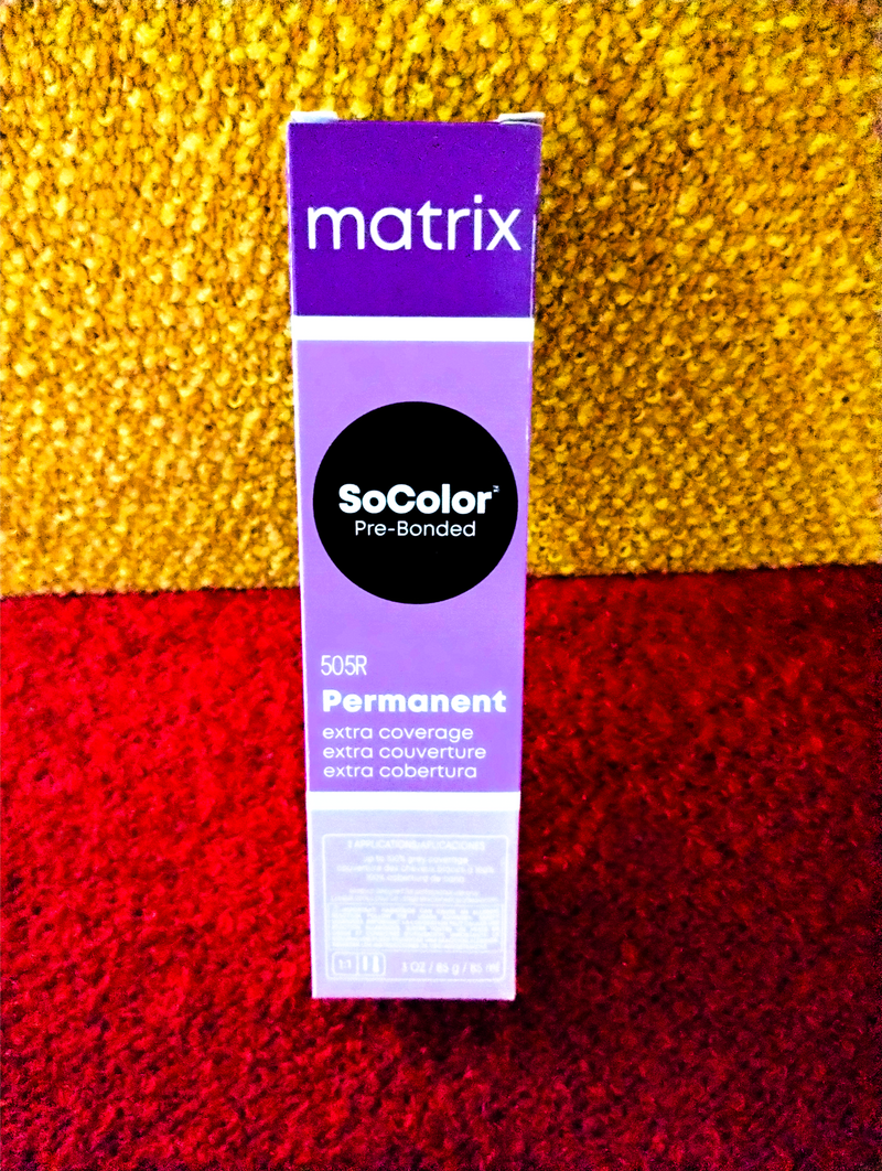 Matrix SoColor 505R Permanent Hair Color | Pre-Bonded, Long-Lasting (3oz)