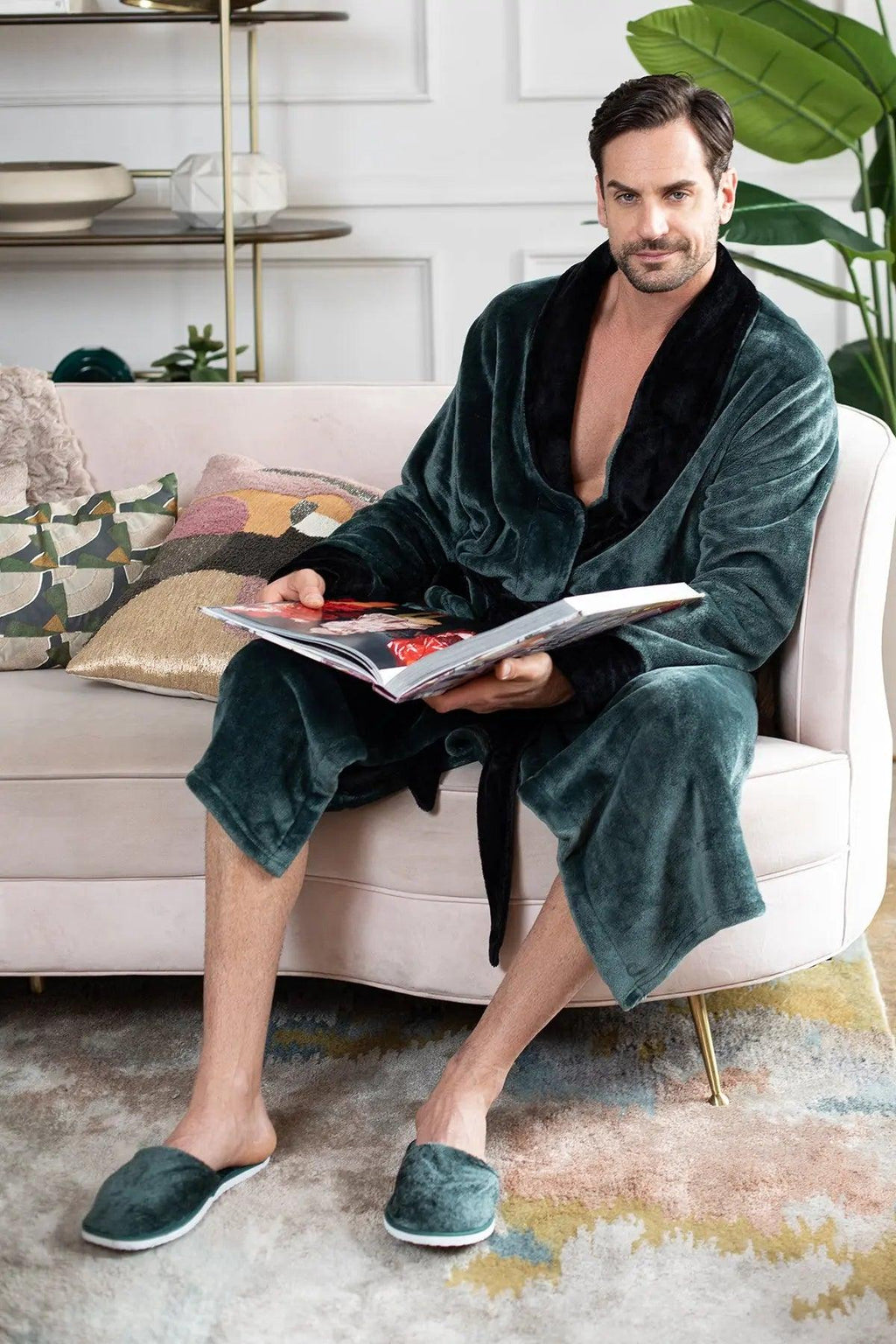 Cozy Mens Plush Robes – Built for Comfort, Designed to Last - GreatSpace Discounts
