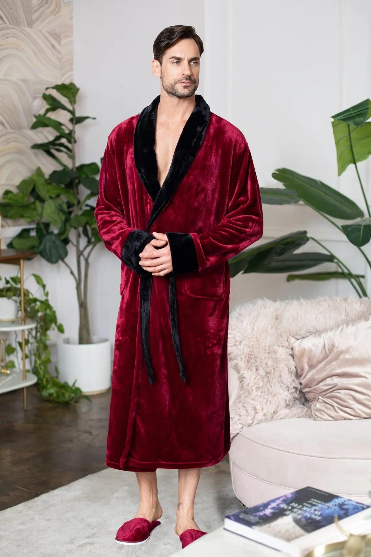 Cozy Mens Plush Robes – Built for Comfort, Designed to Last - GreatSpace Discounts