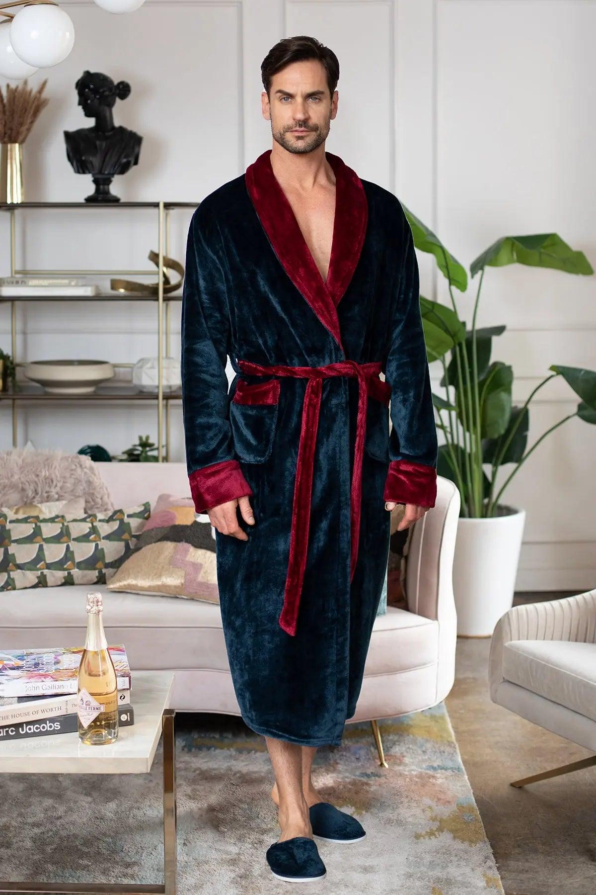 Cozy Mens Plush Robes – Built for Comfort, Designed to Last - GreatSpace Discounts