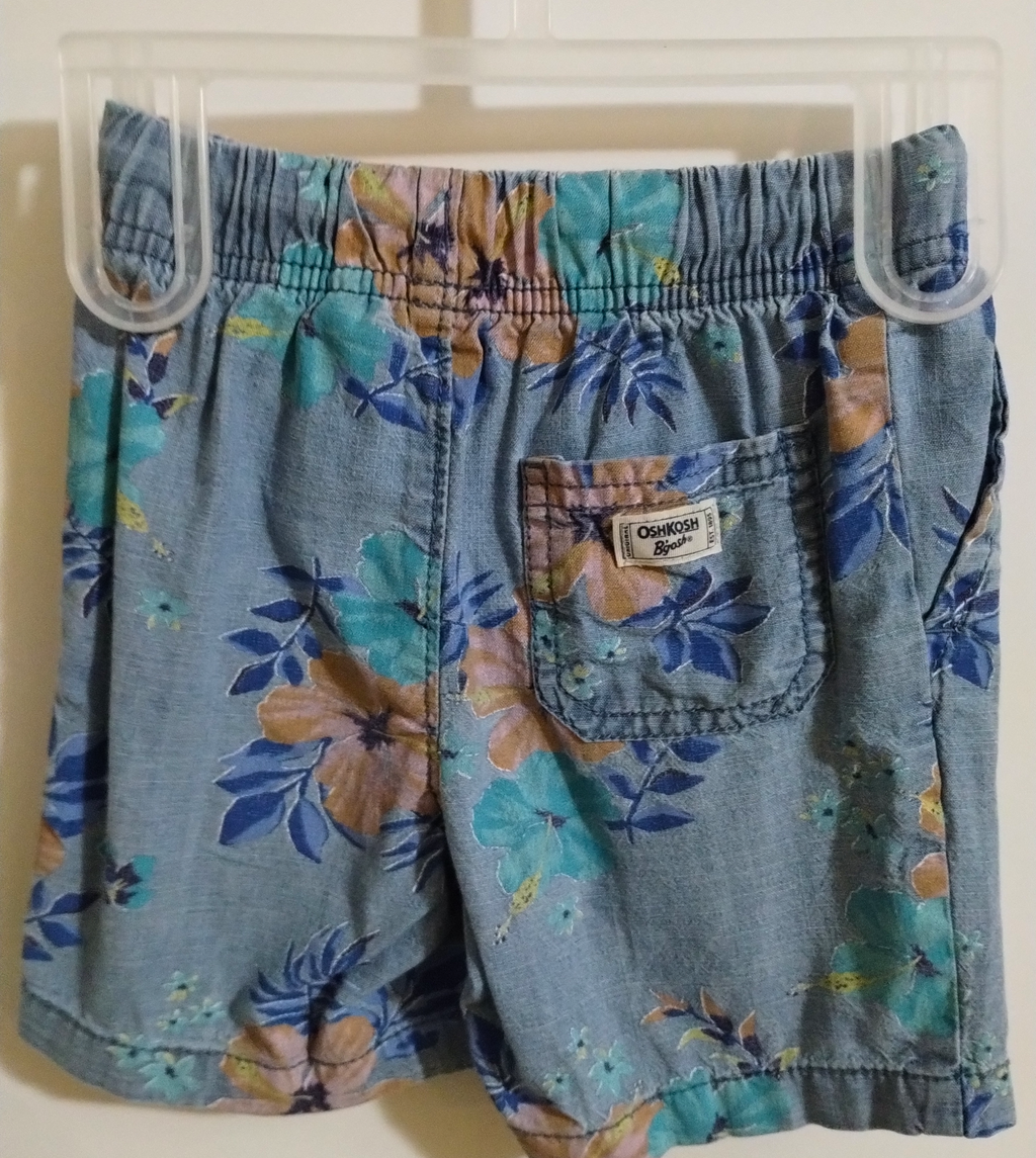 OshKosh B'gosh Rare Vintage Hawaiian Chambray Set, 3T