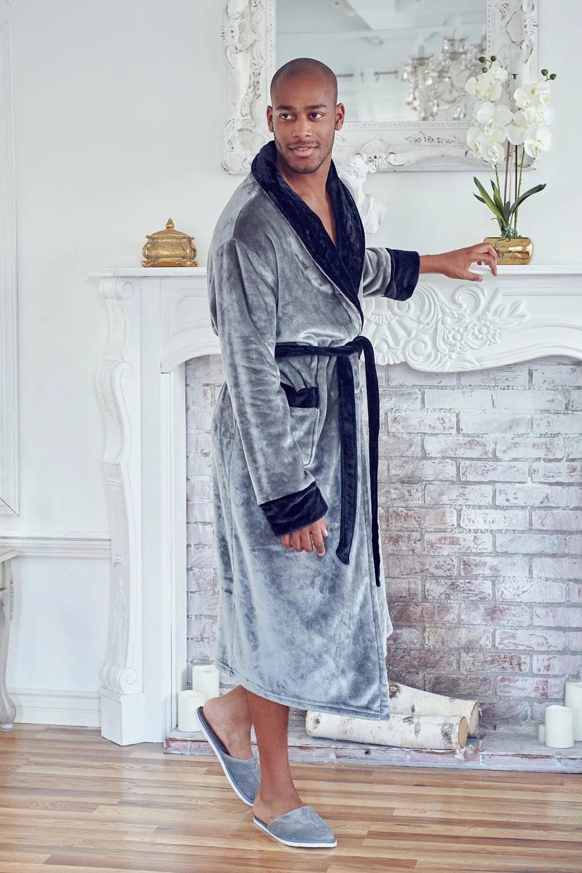 Cozy Mens Plush Robes – Built for Comfort, Designed to Last - GreatSpace Discounts