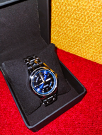 POEDAGAR Luxury Men's Watch | Two-Tone Stainless Steel | Day-Date Display ⌚✨