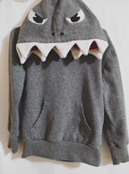 DoodlePants Shark Bite Hoodie 4T (Preowned)