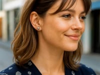 Sterling Silver Ball Stud Earrings (7.00 mm) 