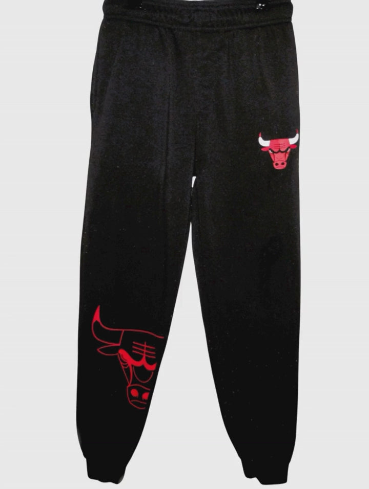 🏀 Preowned Chicago Bulls Junior Black Pants (Size 14–16)