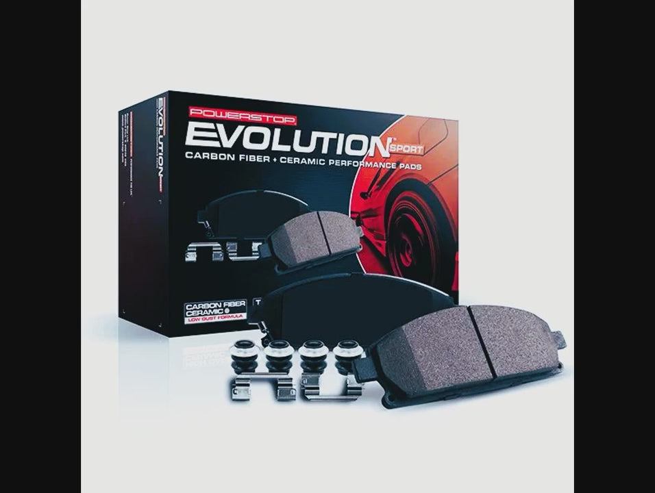 Power Stop Z23 Evolution Sport Carbon-Fiber Ceramic Brake Pads Z23-1194