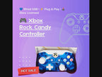 Xbox Rock Candy Wired Controller - Translucent Blue, Brand New