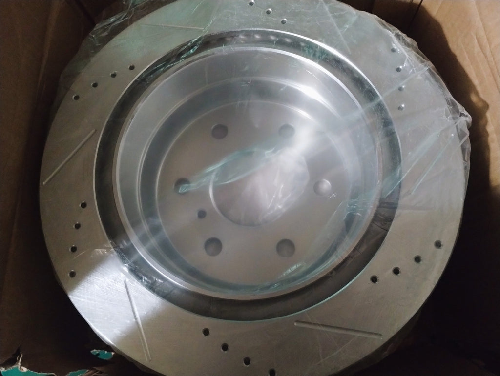 16-Inch Rear Brake Rotors – Driver & Passenger Side – Brand New Set!