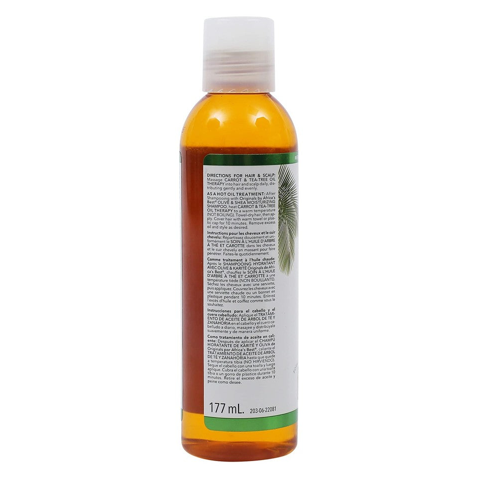 Originals Carrot & Tea-Tree Oil Moisturizing Hair & Skin Therapy - Pack of 1