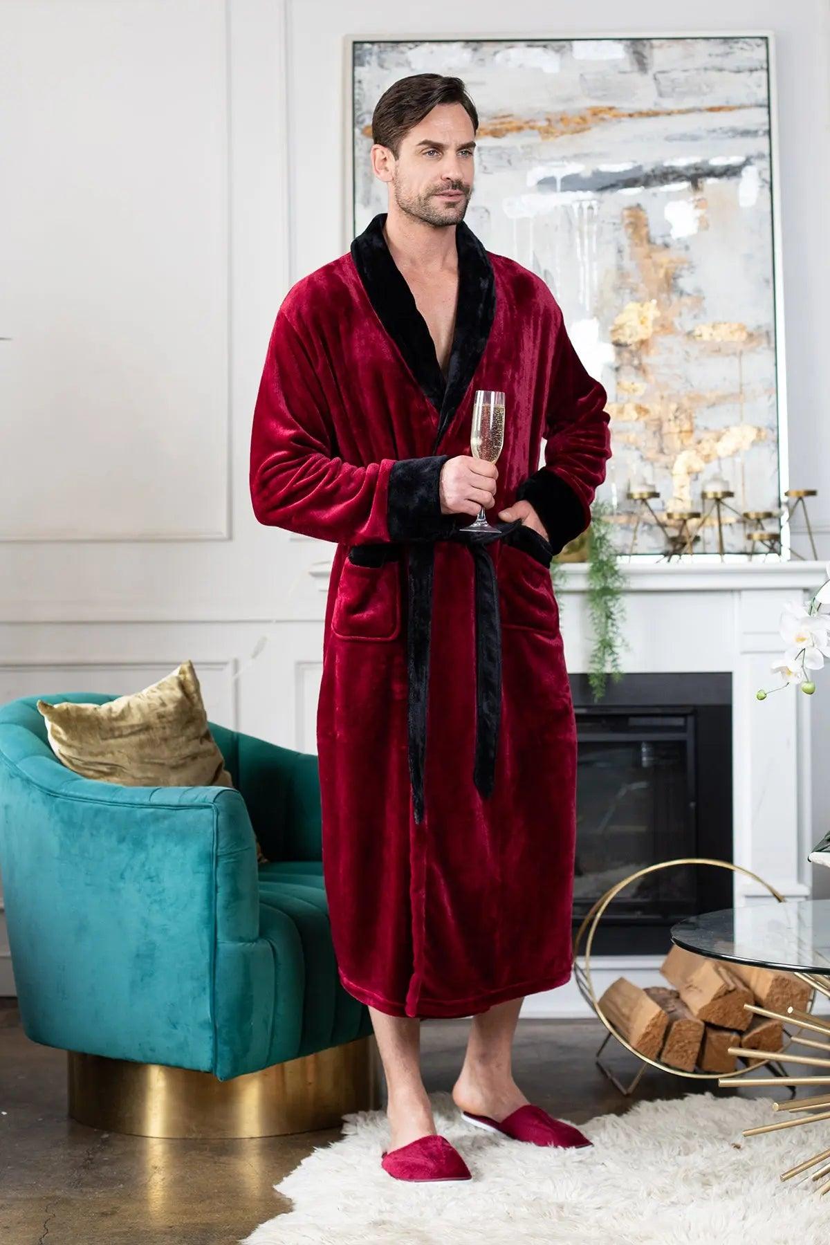 Cozy Mens Plush Robes – Built for Comfort, Designed to Last - GreatSpace Discounts