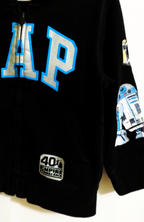GAP Star Wars Limited Edition Black Hoodie 4T (Preowned)